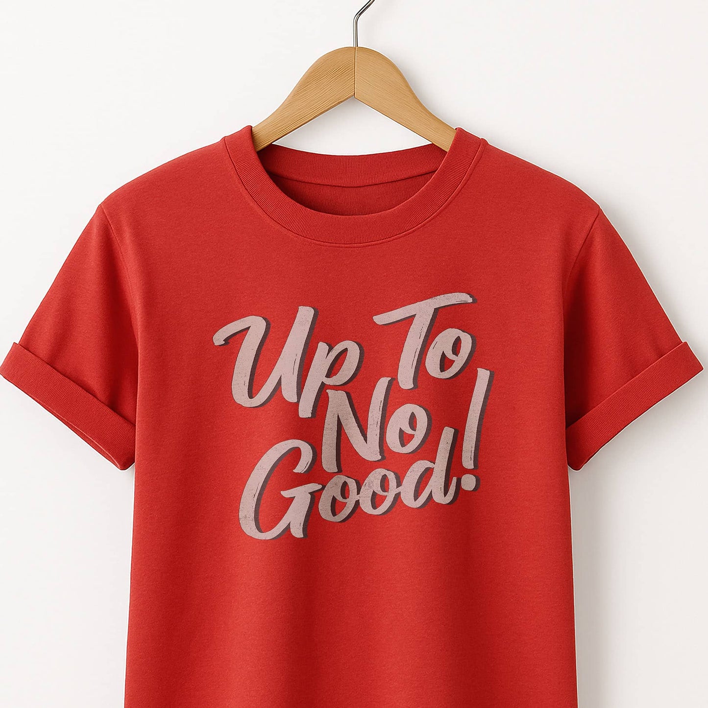 Up to No Good T-Shirt — Playful Mischief Graphic Tee