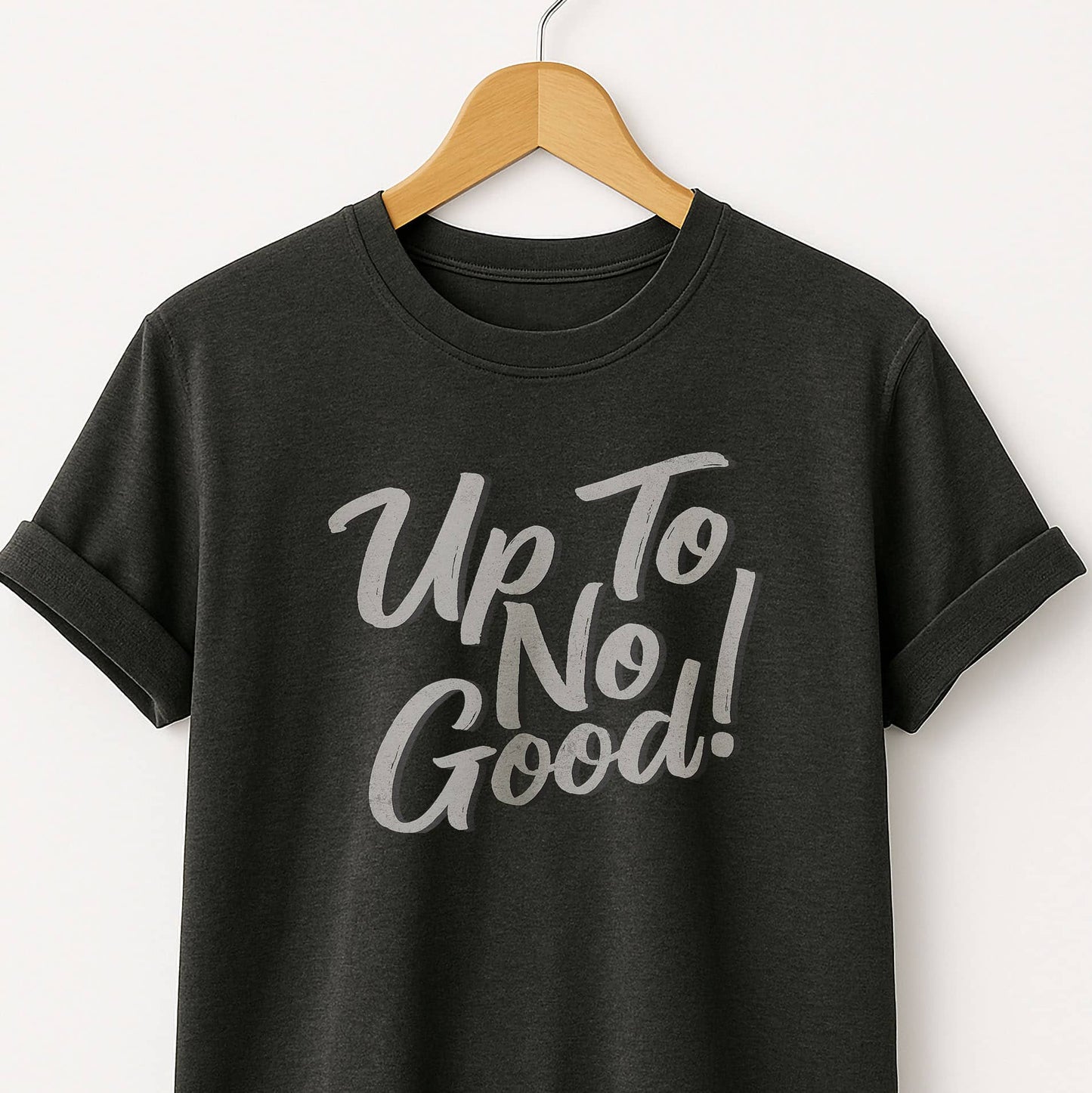 Up to No Good T-Shirt — Playful Mischief Graphic Tee