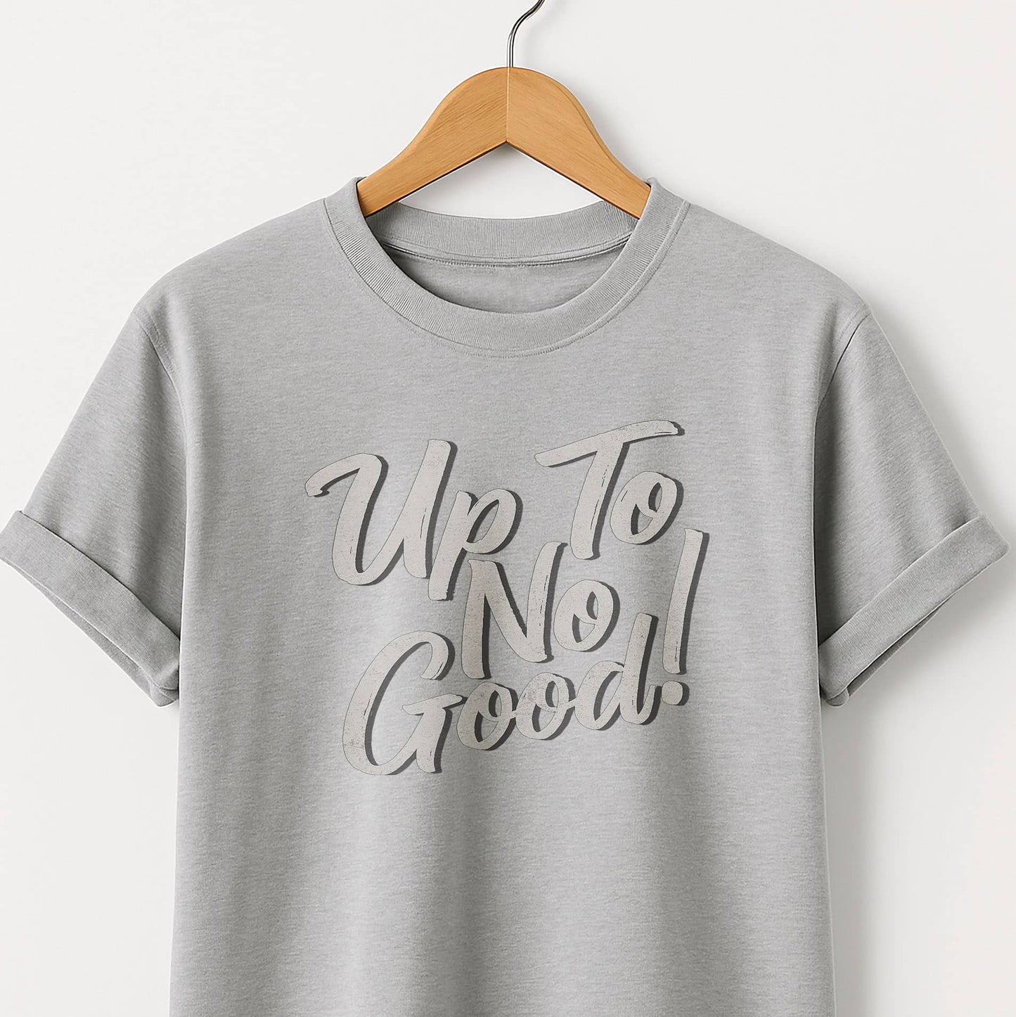 Up to No Good T-Shirt — Playful Mischief Graphic Tee