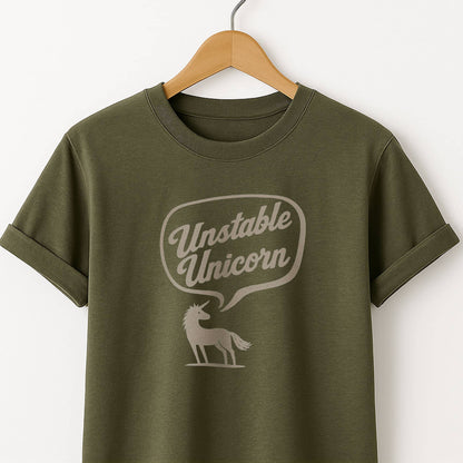 Unstable Unicorn T-Shirt — Funny Unicorn Graphic Tee