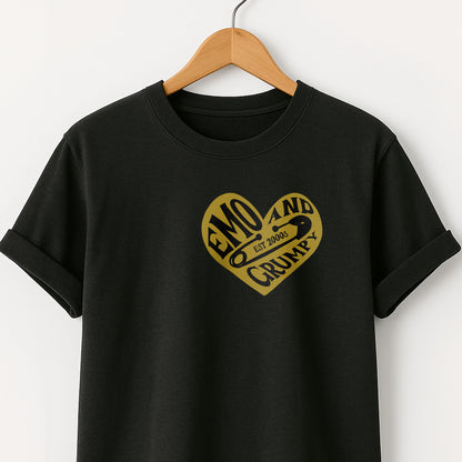 Emo & Grumpy T-Shirt — Moody Graphic Tee for Teens & Alternative Style