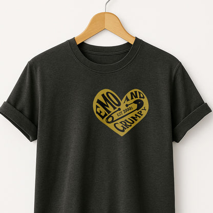 Emo & Grumpy T-Shirt — Moody Graphic Tee for Teens & Alternative Style