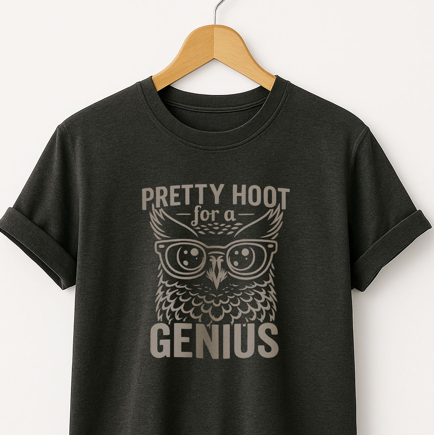 Pretty Hoot for a Genius T-Shirt