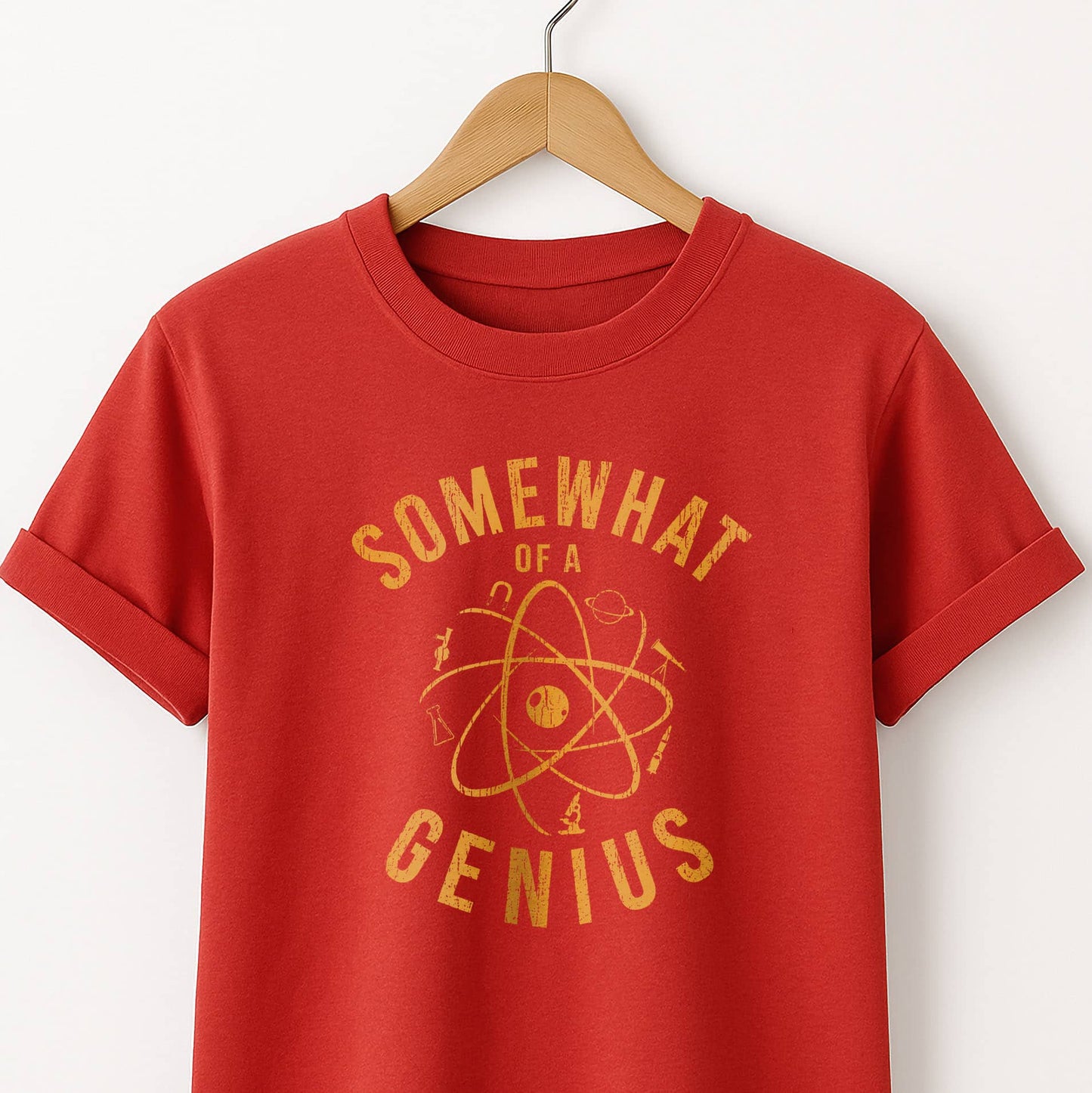 Somewhat of a Genius T-Shirt — Funny Clever Quote Tee