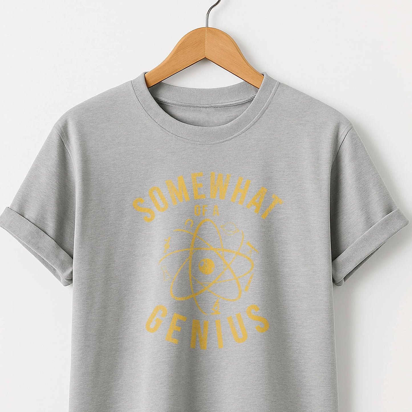 Somewhat of a Genius T-Shirt — Funny Clever Quote Tee
