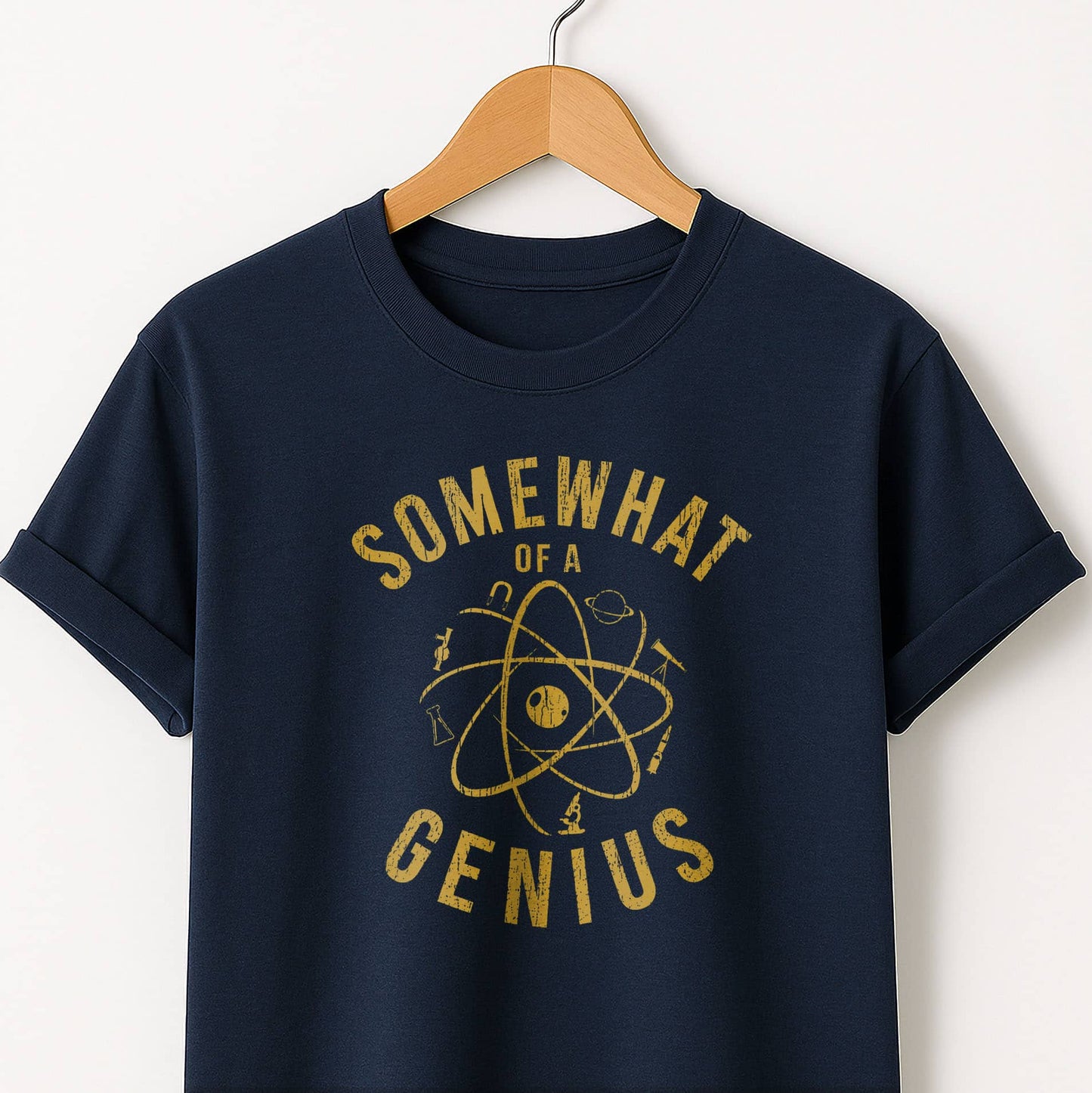 Somewhat of a Genius T-Shirt — Funny Clever Quote Tee