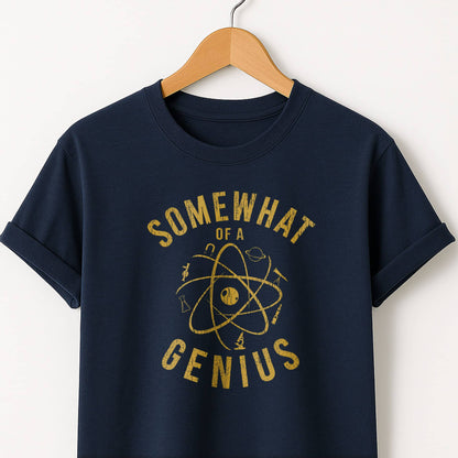 Somewhat of a Genius T-Shirt — Funny Clever Quote Tee