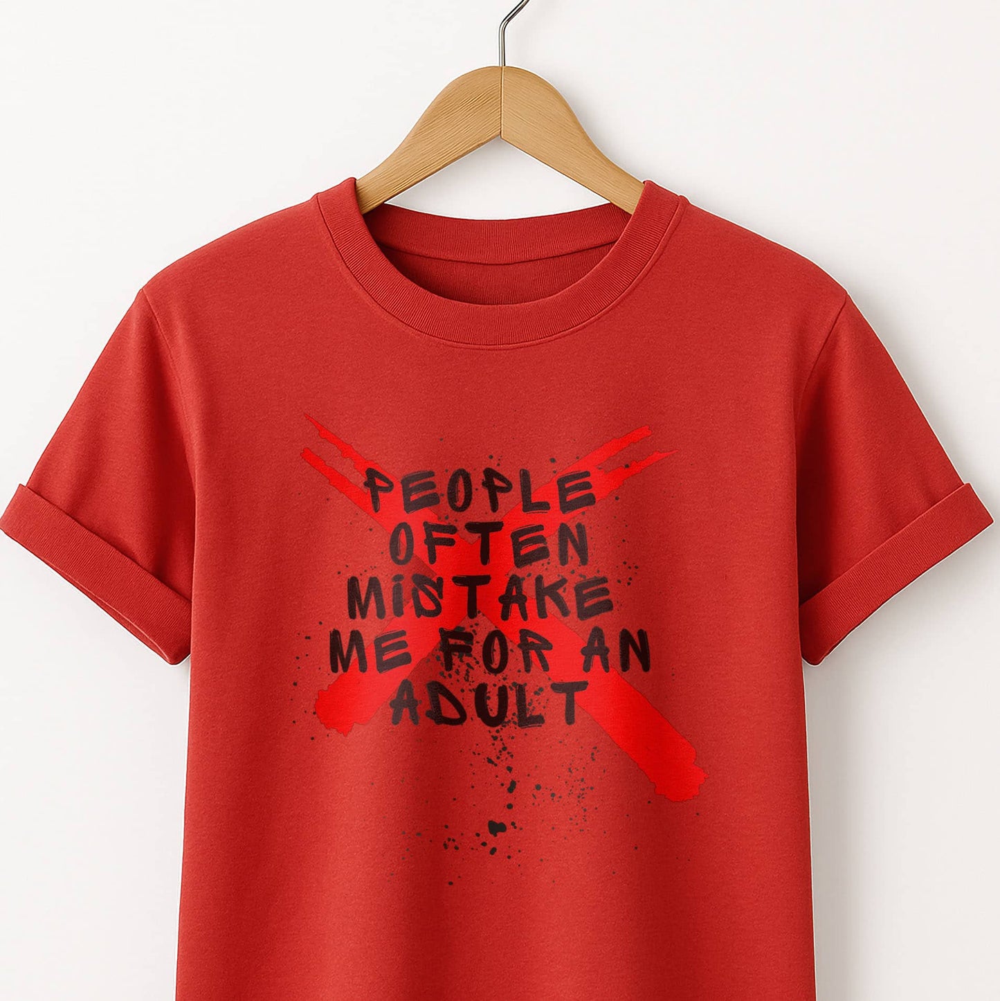 People Often Mistake Me for an Adult - T-Shirt