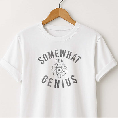 Somewhat of a Genius T-Shirt — Funny Clever Quote Tee