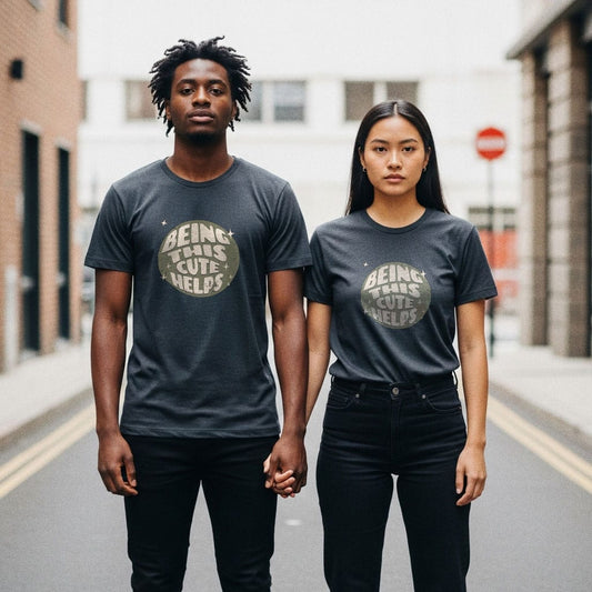 Being This Cute Helps - T-Shirt