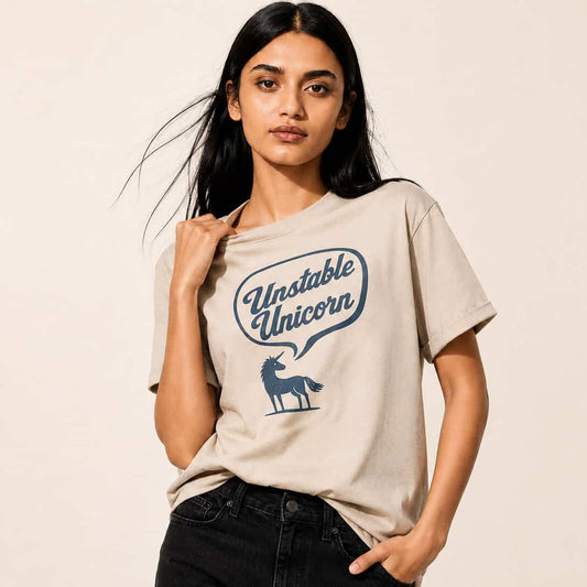 Unstable Unicorn T-Shirt — Funny Unicorn Graphic Tee