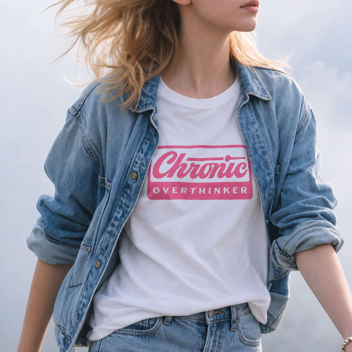 Chronic Overthinker T-Shirt — Funny Tee for Overthinkers