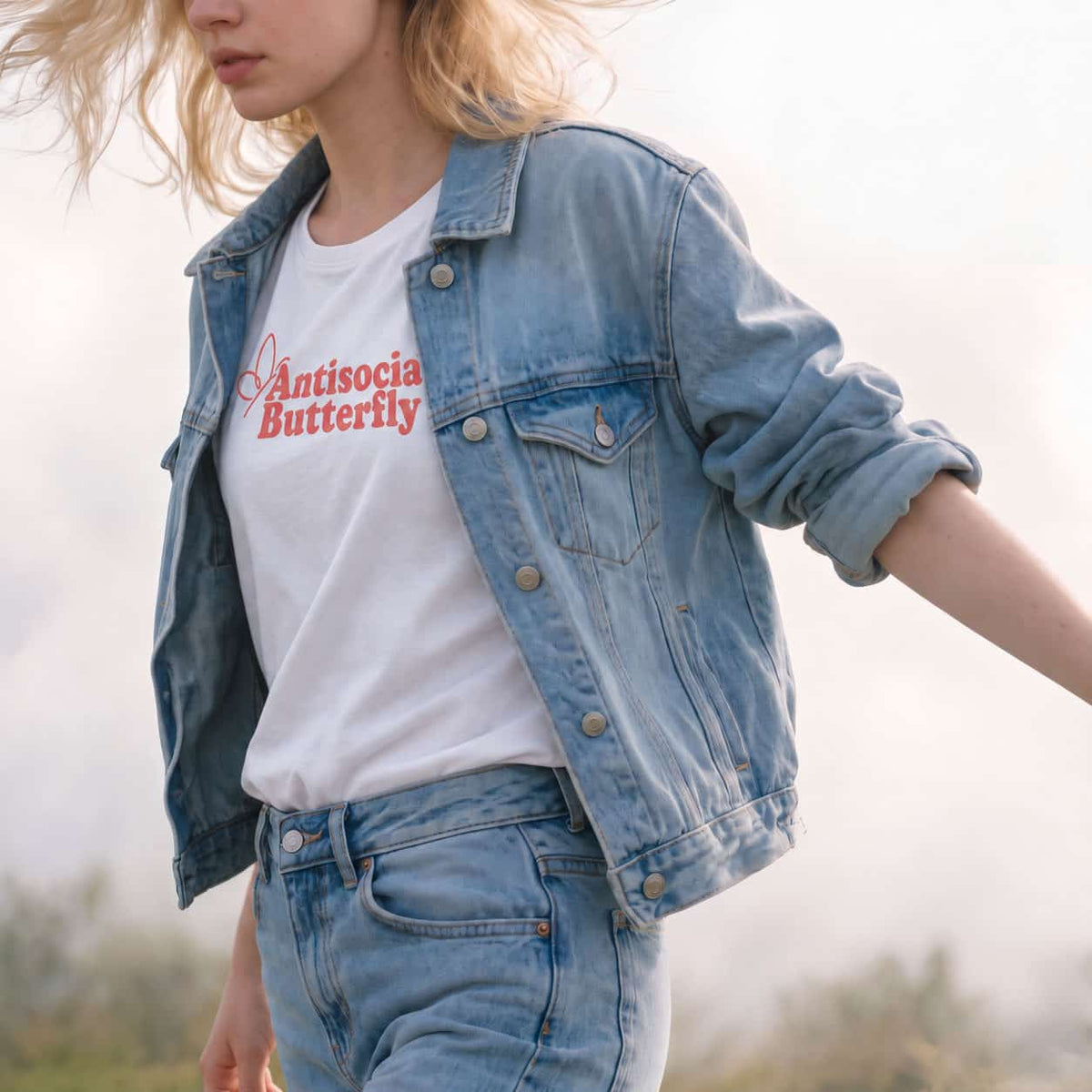 Antisocial Butterfly T-Shirt — Funny Introvert Tee