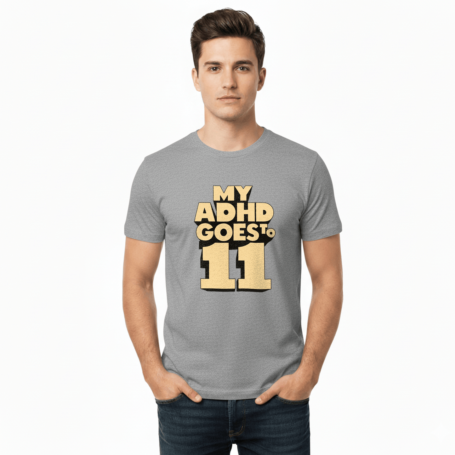 My ADHD Goes to 11 T-Shirt