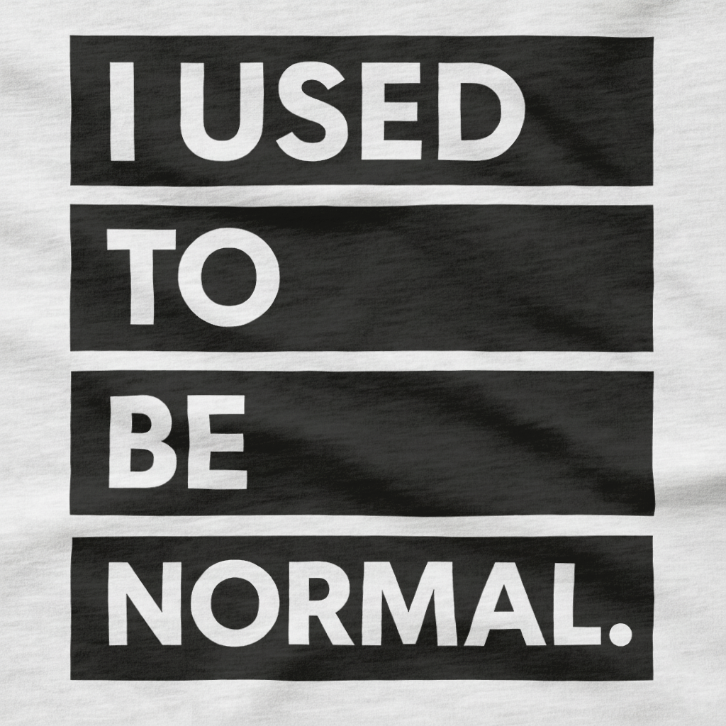 I Used to be Normal T-Shirt