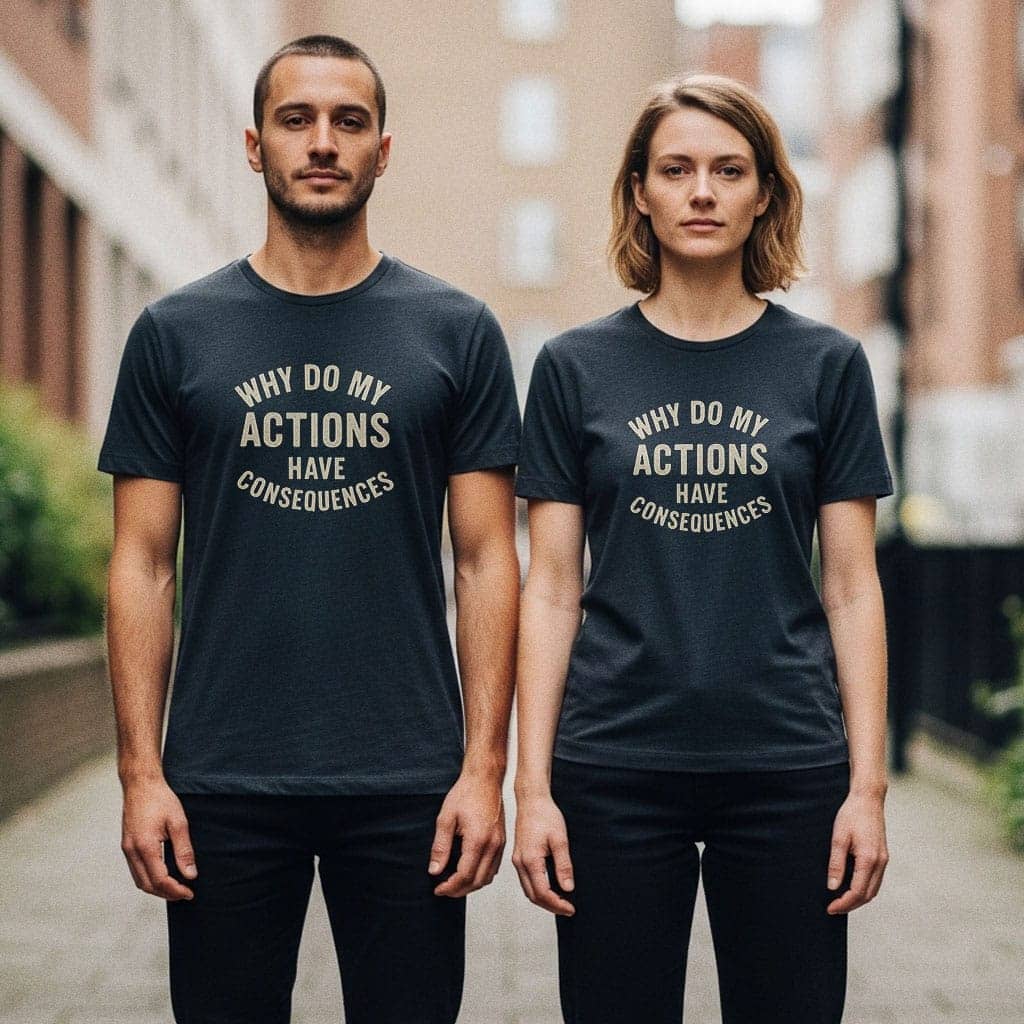 Why Do My ACTIONS Have CONSEQUENCES - T-Shirt