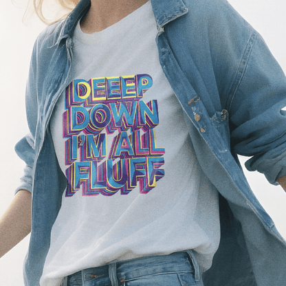 Deeep Down I'm All Fluff T-Shirt