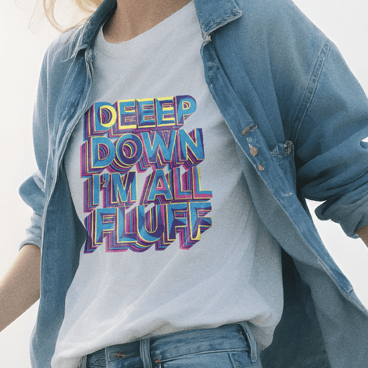 Deeep Down I'm All Fluff T-Shirt