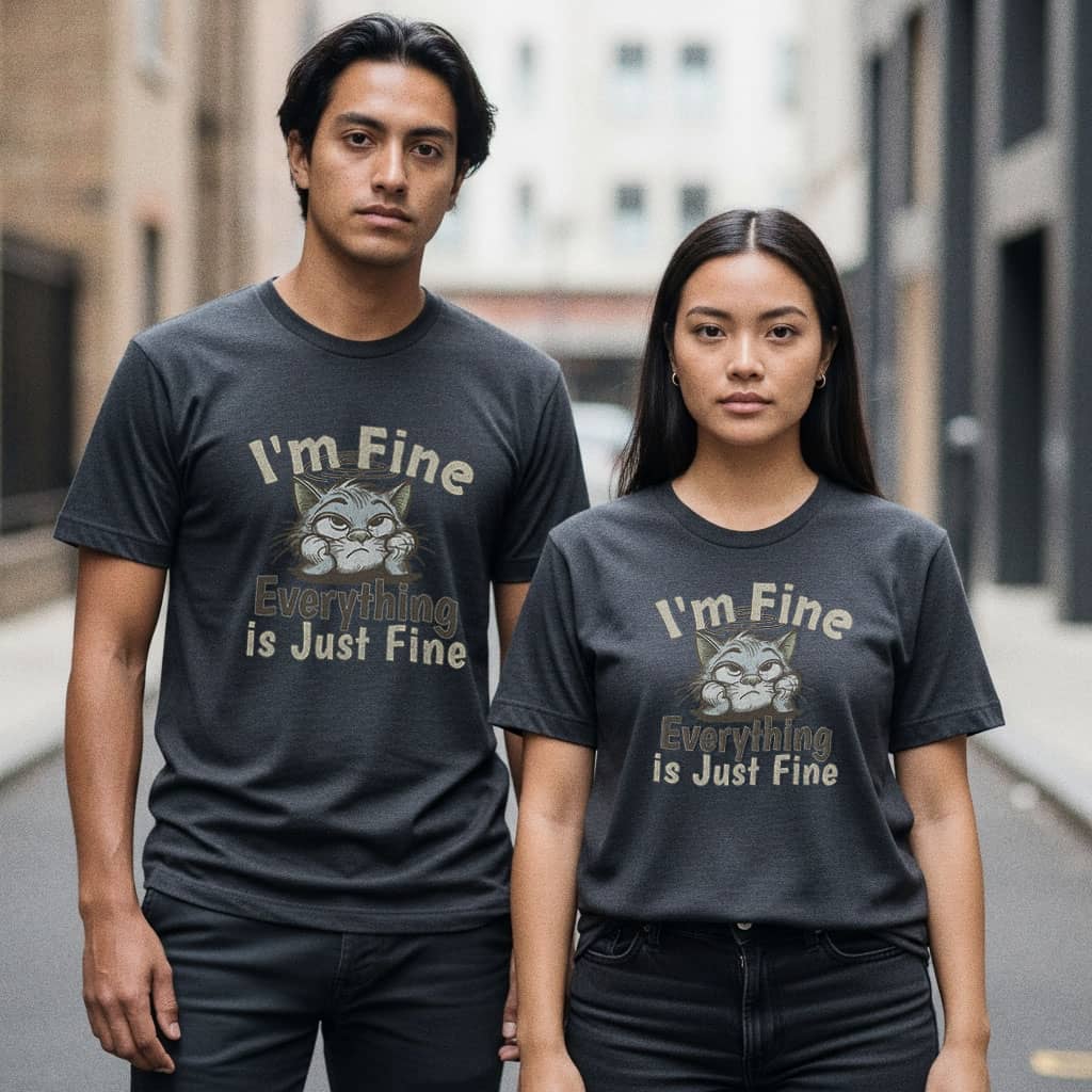 Fine Everything is Fine - T-Shirt