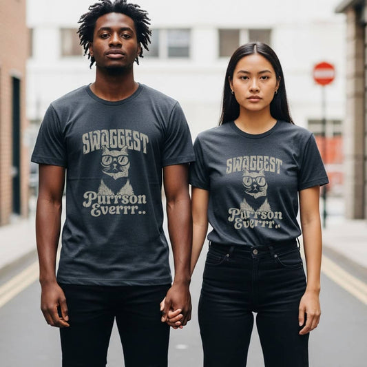 Swaggest Purrson Everr - T-Shirt
