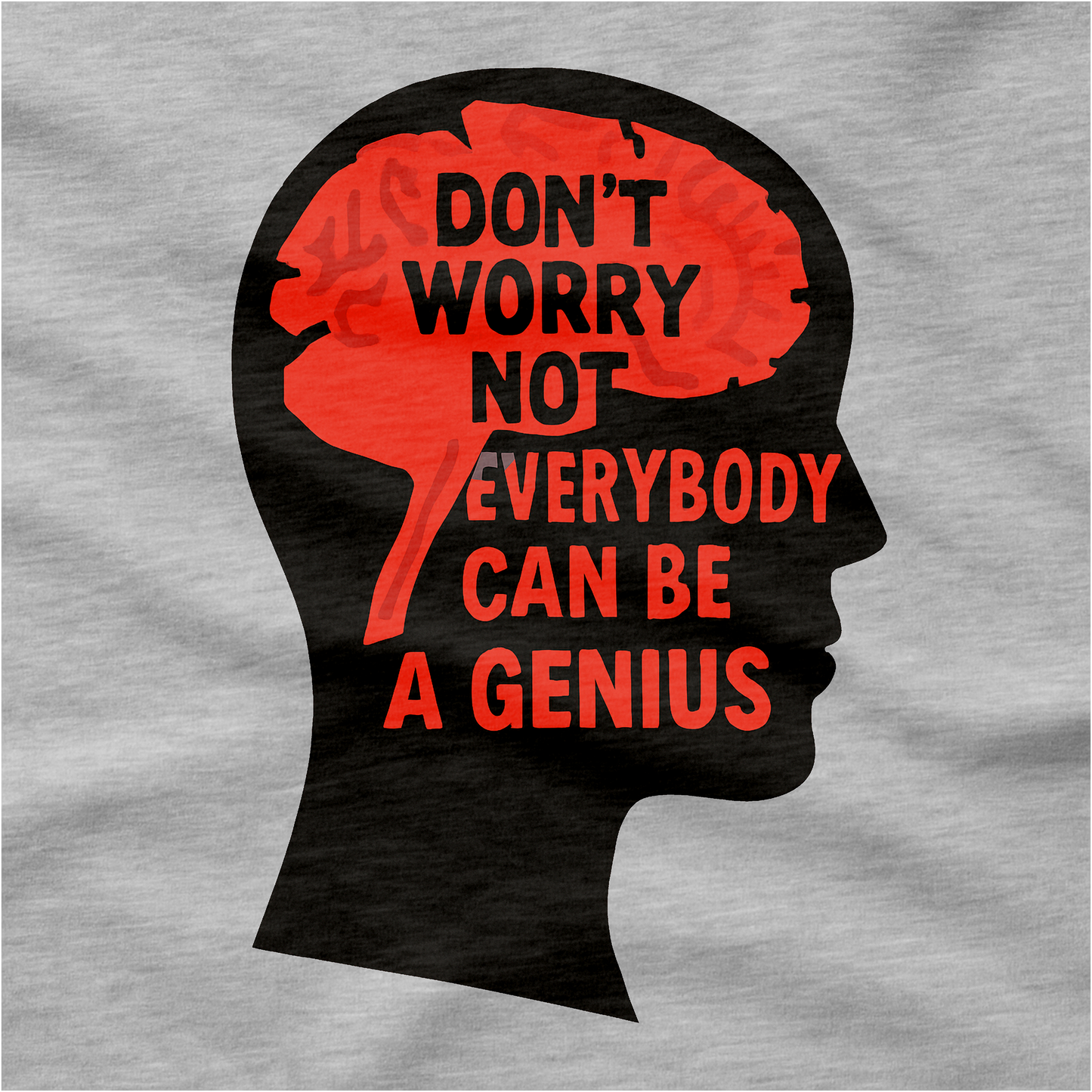 Don't Worry Not Everybody Can Be a Genius T-Shirt