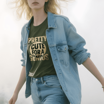 Pretty Cute for a Genius T-Shirt