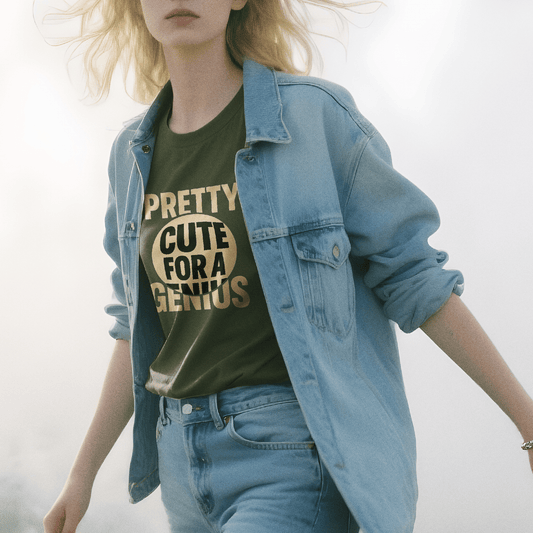 Pretty Cute for a Genius T-Shirt